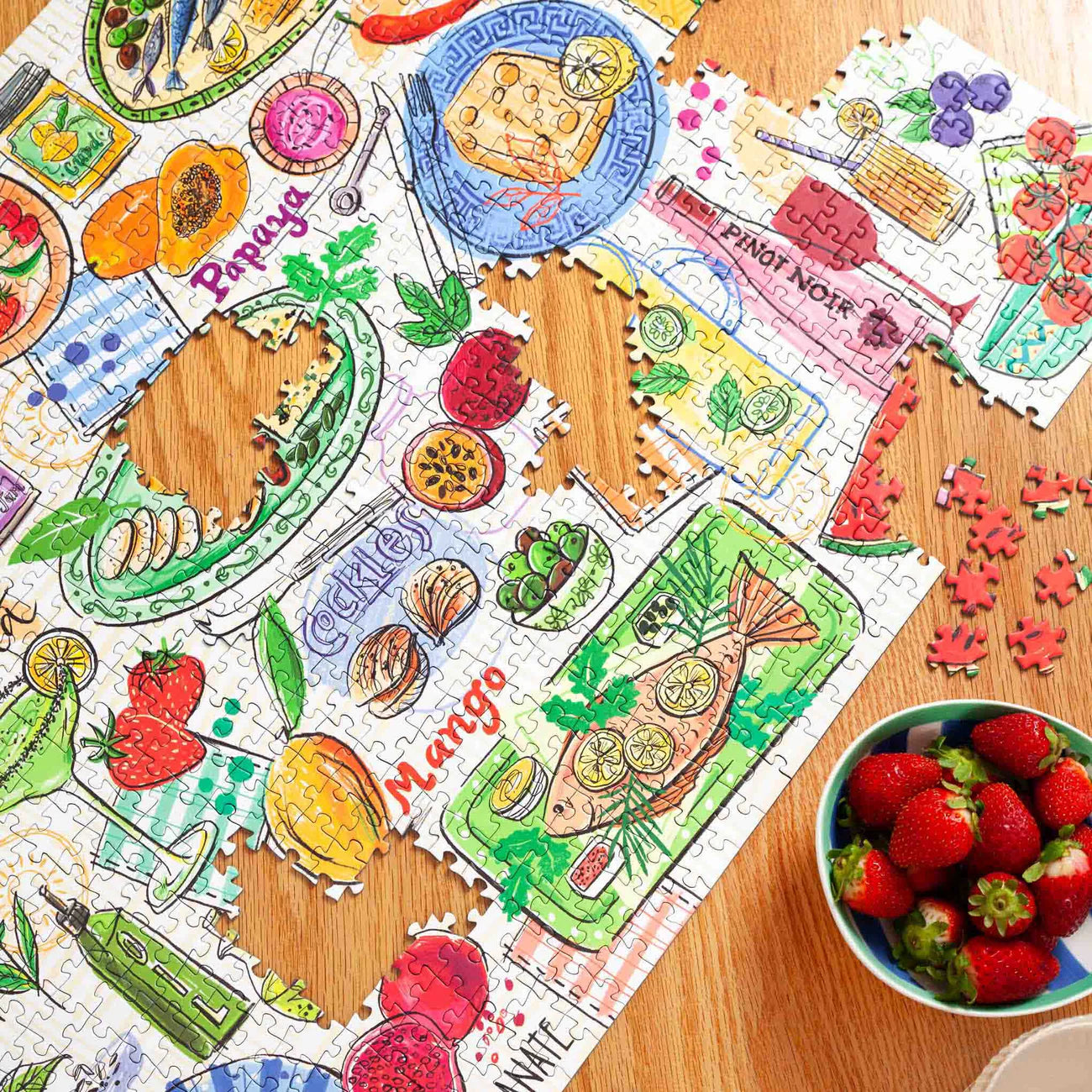 Feast & Fizz | 1000 Piece Puzzle