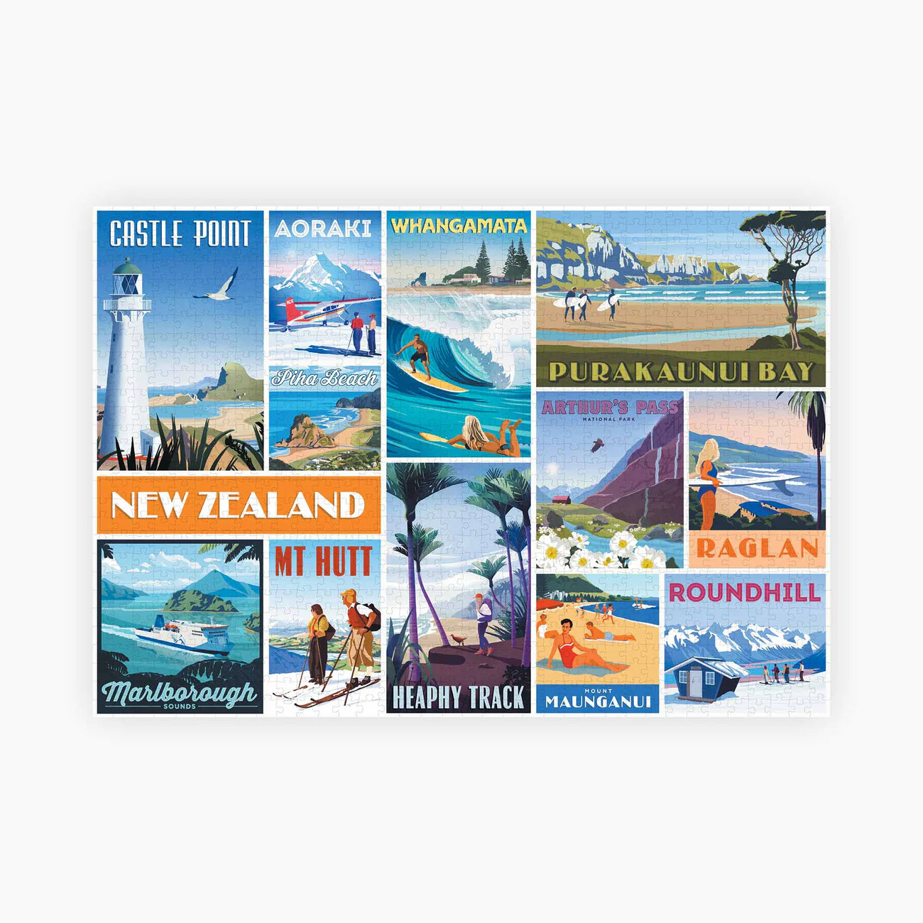 Greetings From | 1000 Piece Puzzle