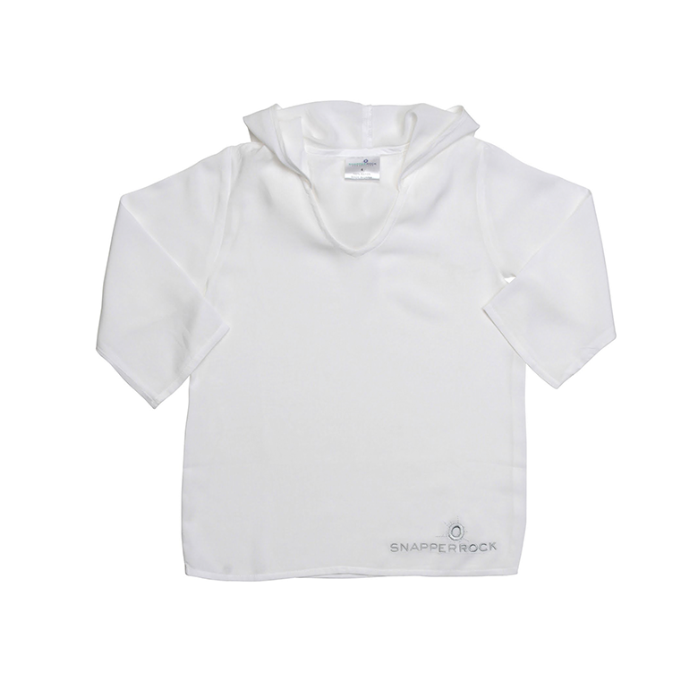 Hooded Kaftan | White