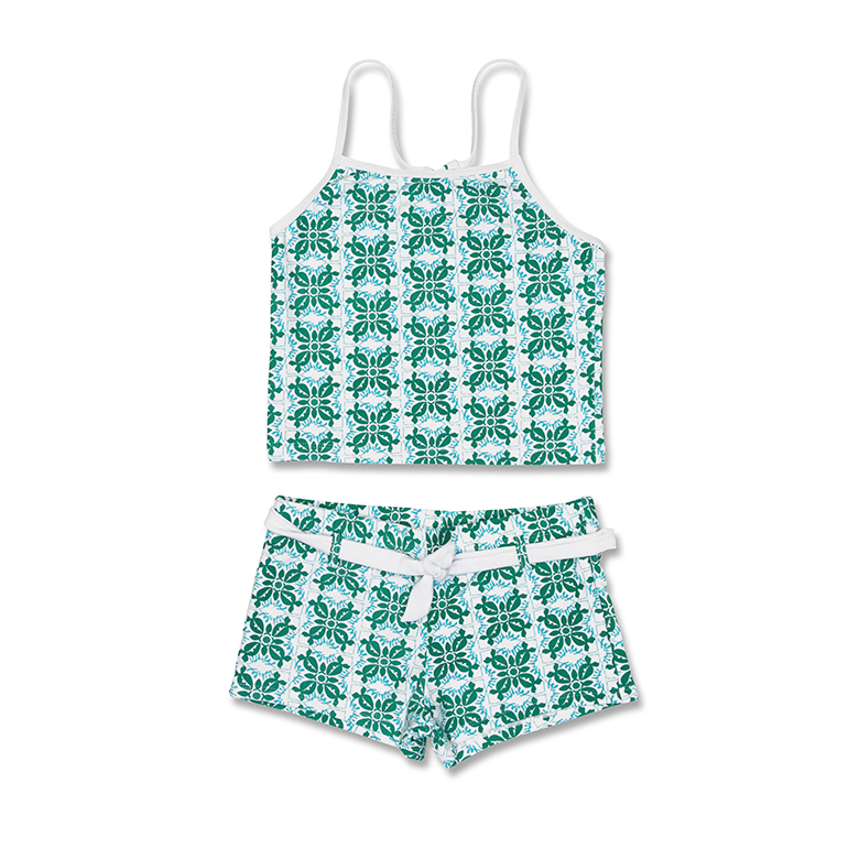 Tankini | Island Tile Fish