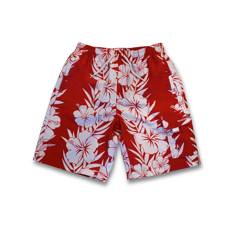 Boardies | Red Hawaiian