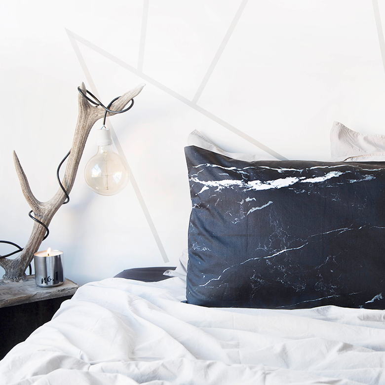 Pillowcase | Black Marble