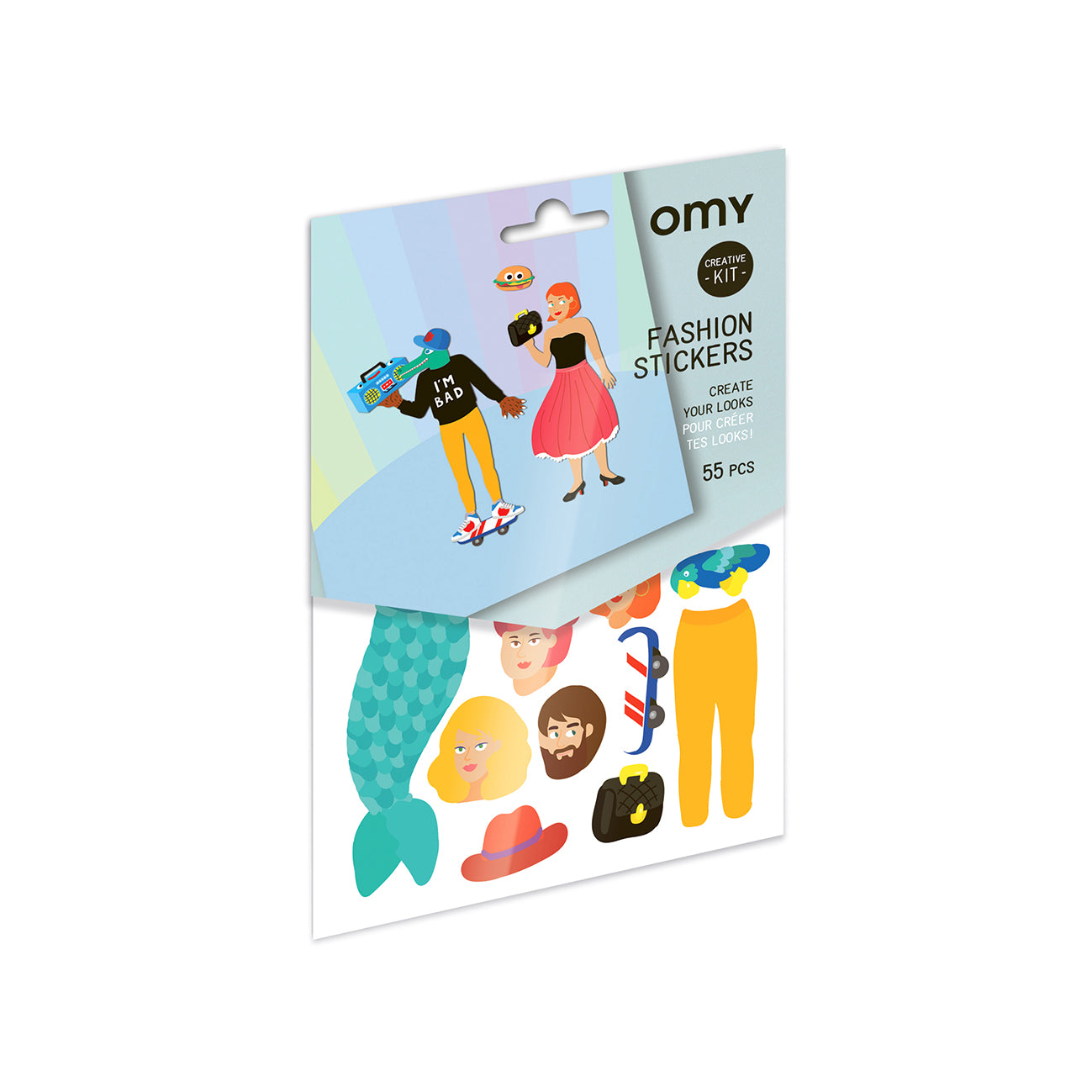 OMY France ~ Reusable Fashion Stickers