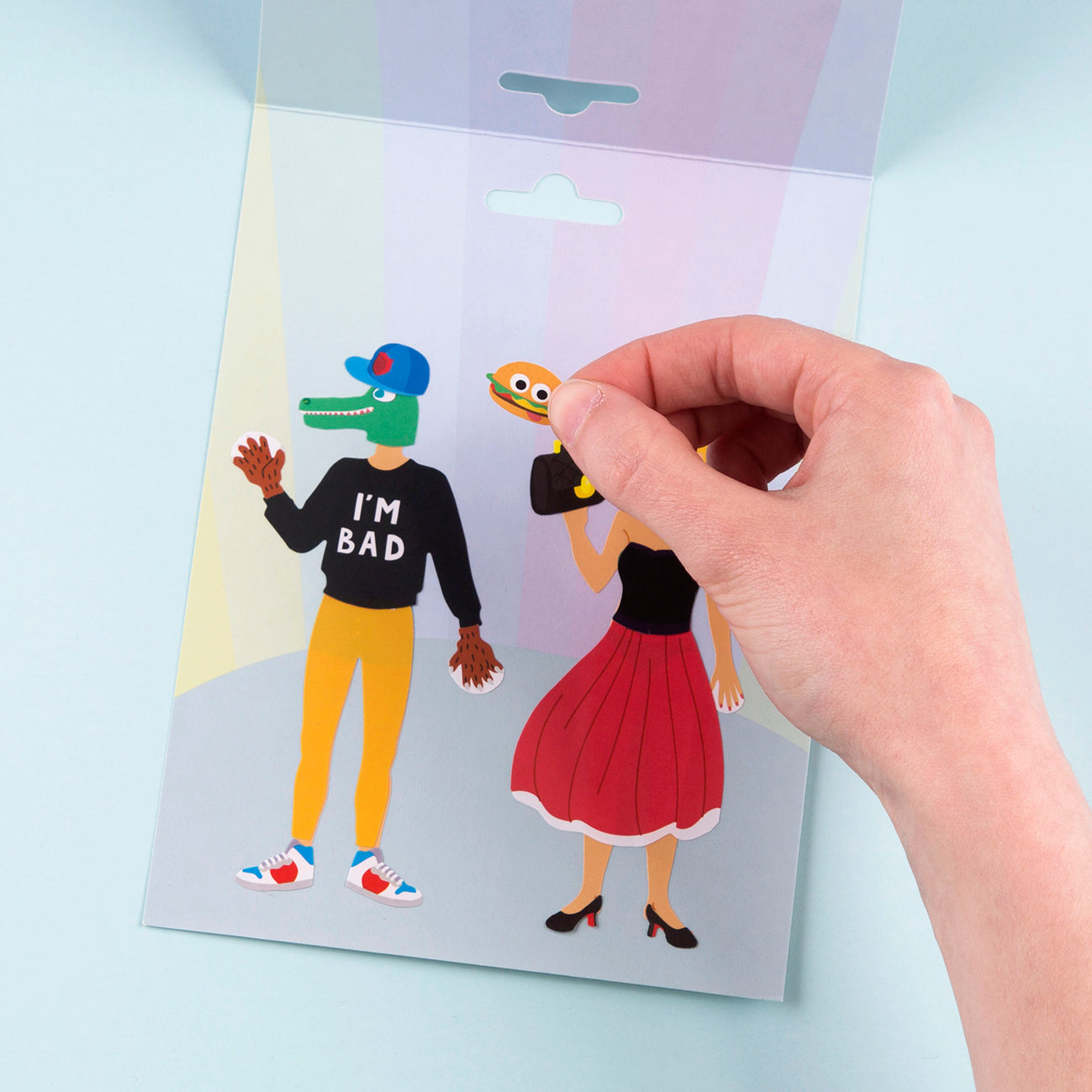 OMY France ~ Reusable Fashion Stickers