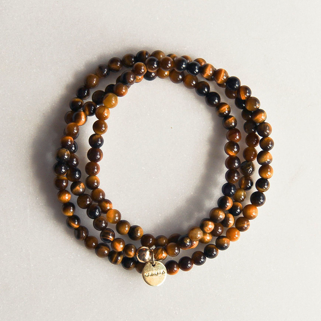 Tiger's Eye Wrap Bracelet