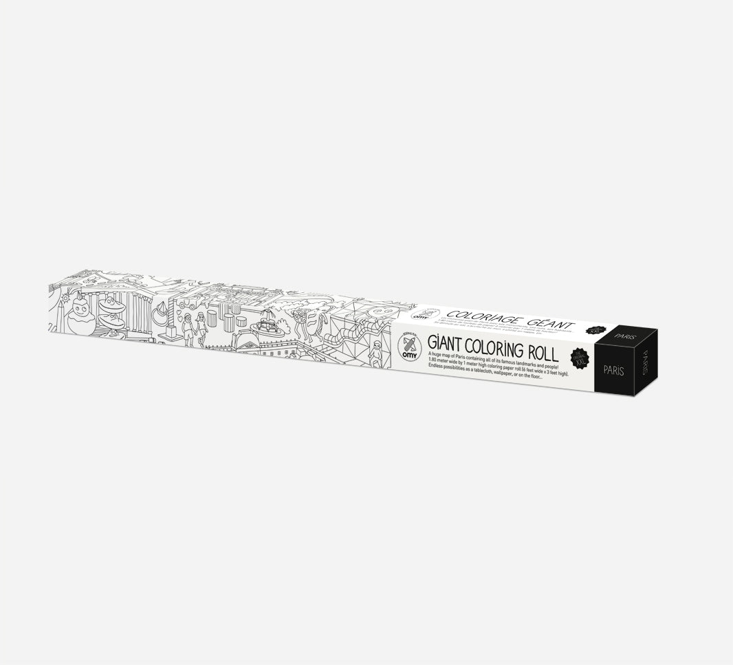 OMY France ~ Giant Colouring Roll XXL | Paris