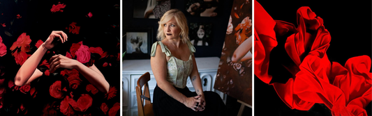 Inspired by the human condition, Olivia Harks' pieces pull you right in, enveloping you in their depth - a dream-like world of emotion and reflection. Join us as we step in...