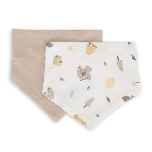 Jersey Baby Bib Set - Nectar Bear