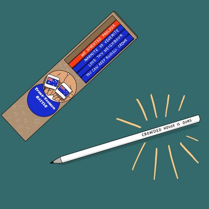 Trans-Tasman Battle | Pencil Set