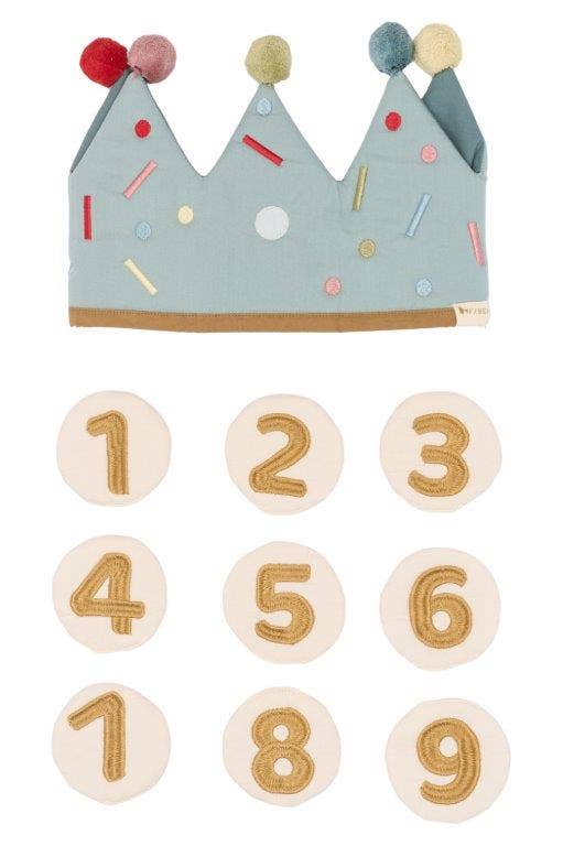 Celebration Fabric Birthday Crown
