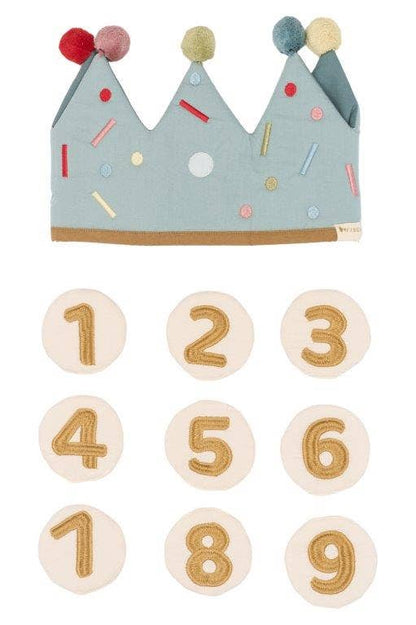 Celebration Fabric Birthday Crown