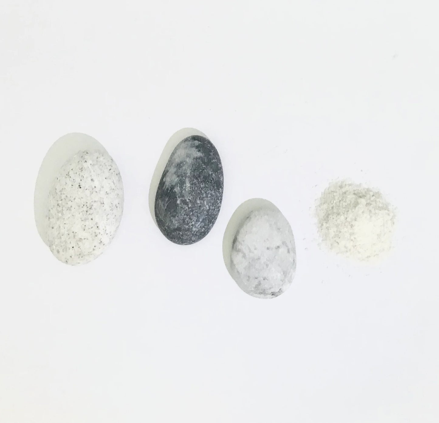 Sea Salt | Face + Body Soap Pebble Set