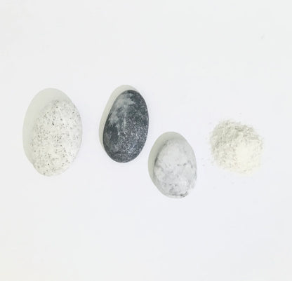 Sea Salt | Face + Body Soap Pebble Set