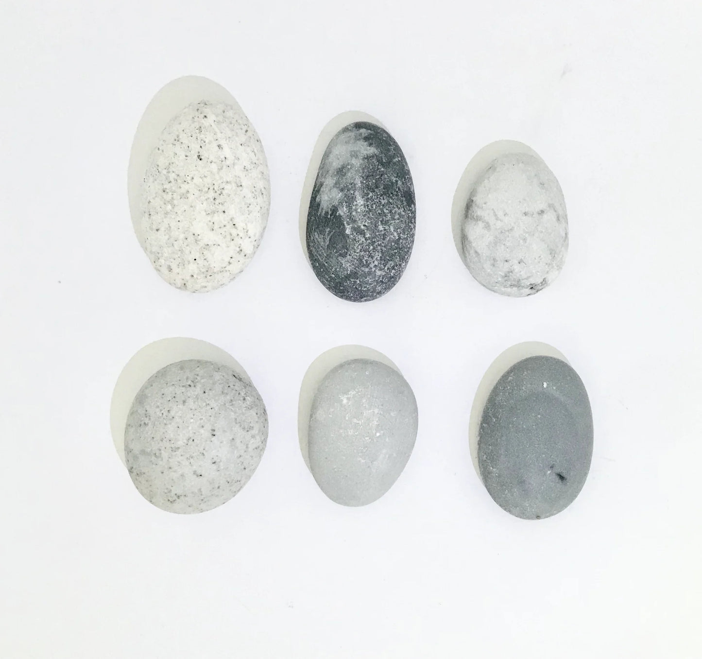 Sea Salt | Face + Body Soap Pebble Set