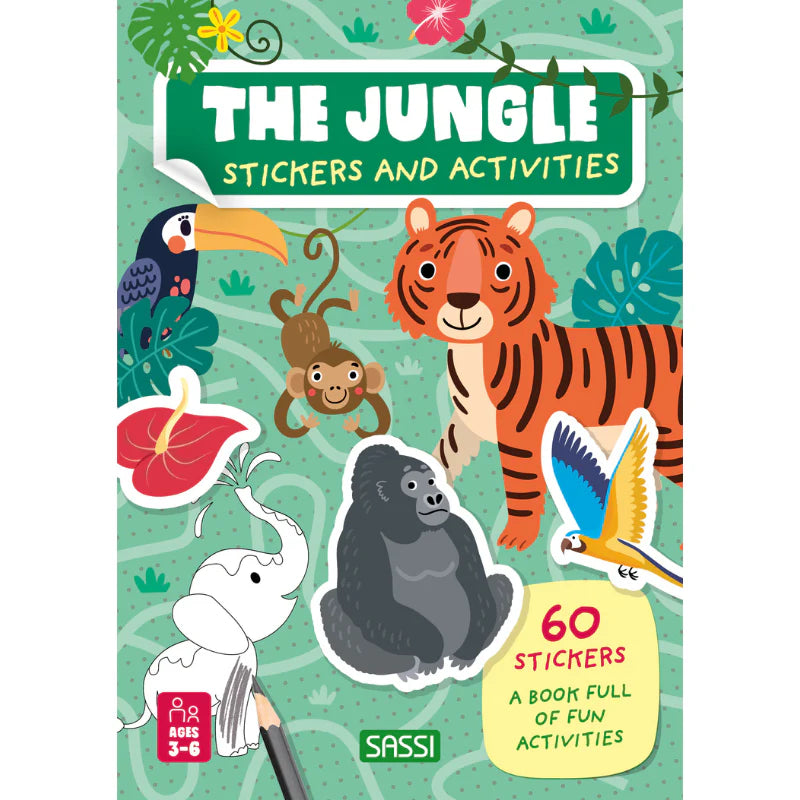 Activity & Sticker Book | The Jungle