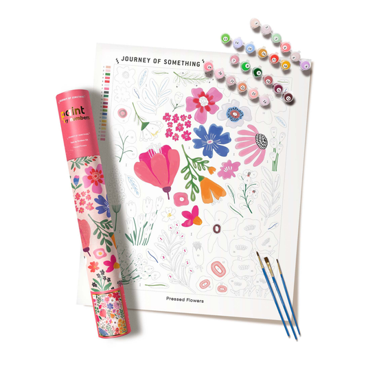 Paint by Numbers | Pressed Flowers
