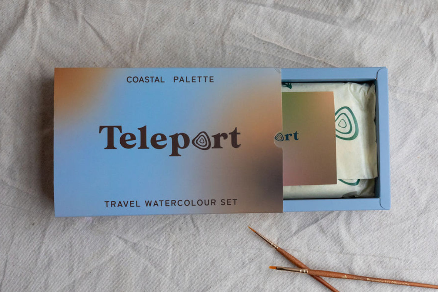 Teleport Travel Watercolour Set | Coastal Palette