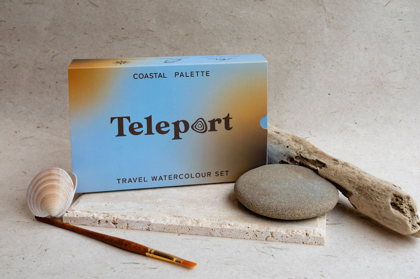 Teleport Travel Watercolour Set | Coastal Palette