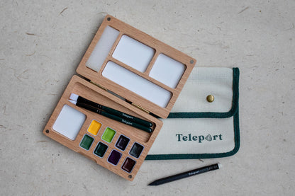 Teleport Travel Watercolour Set | Trailblazers Palette