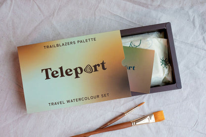 Teleport Travel Watercolour Set | Trailblazers Palette
