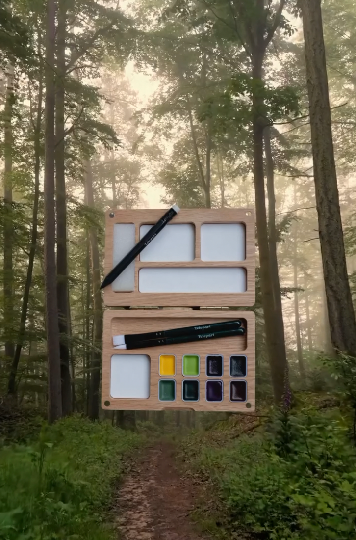 Teleport Travel Watercolour Set | Trailblazers Palette