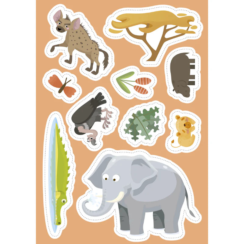Activity & Sticker Book | The Savannah