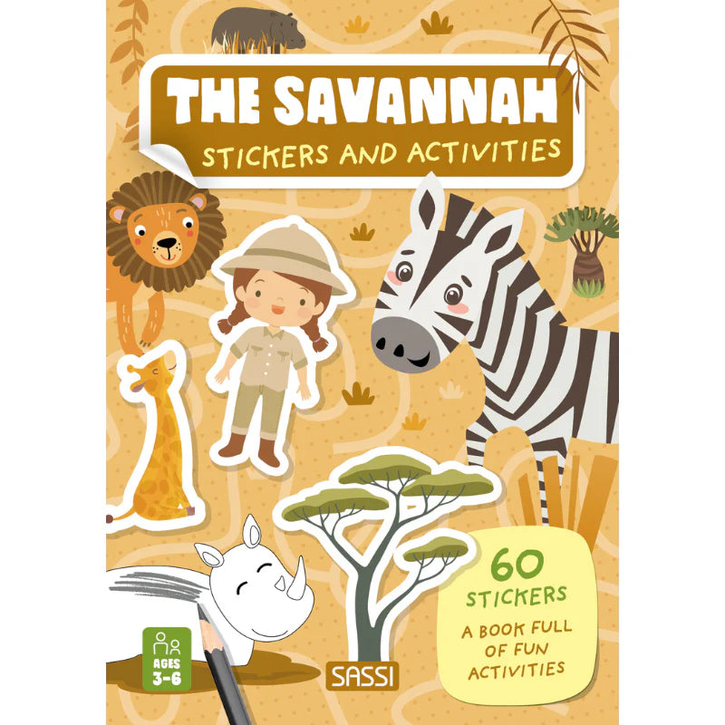 Activity & Sticker Book | The Savannah