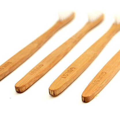 Bamboo Guest Toothbrush Set