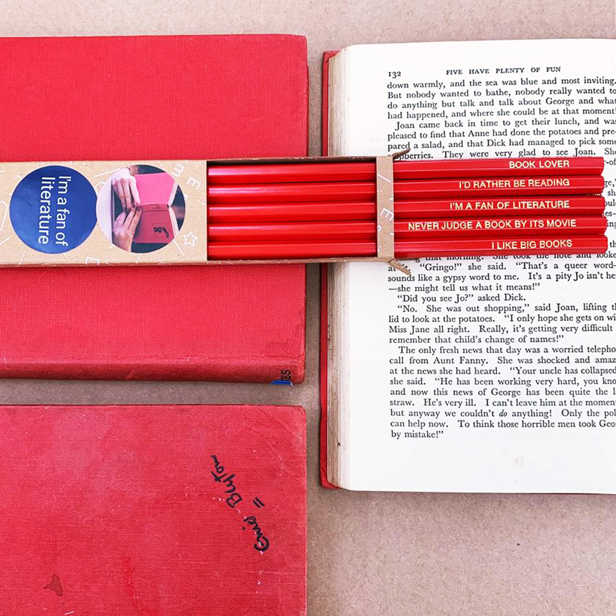 Book Lover's | Pencil Set
