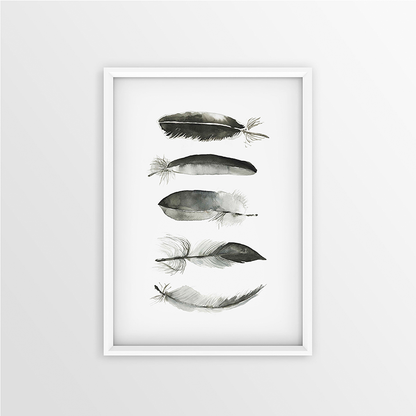 Feathers Print | A4