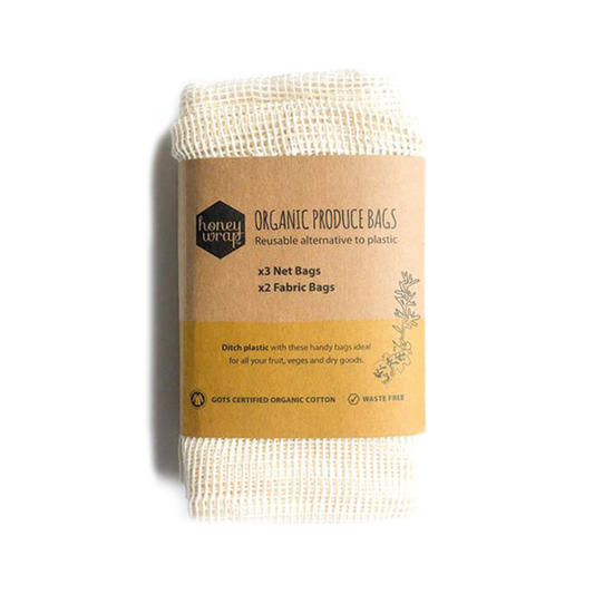 Organic Produce & Bulk Bin Bags | 5 Pack