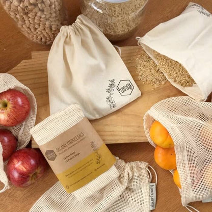 Organic Produce & Bulk Bin Bags | 5 Pack