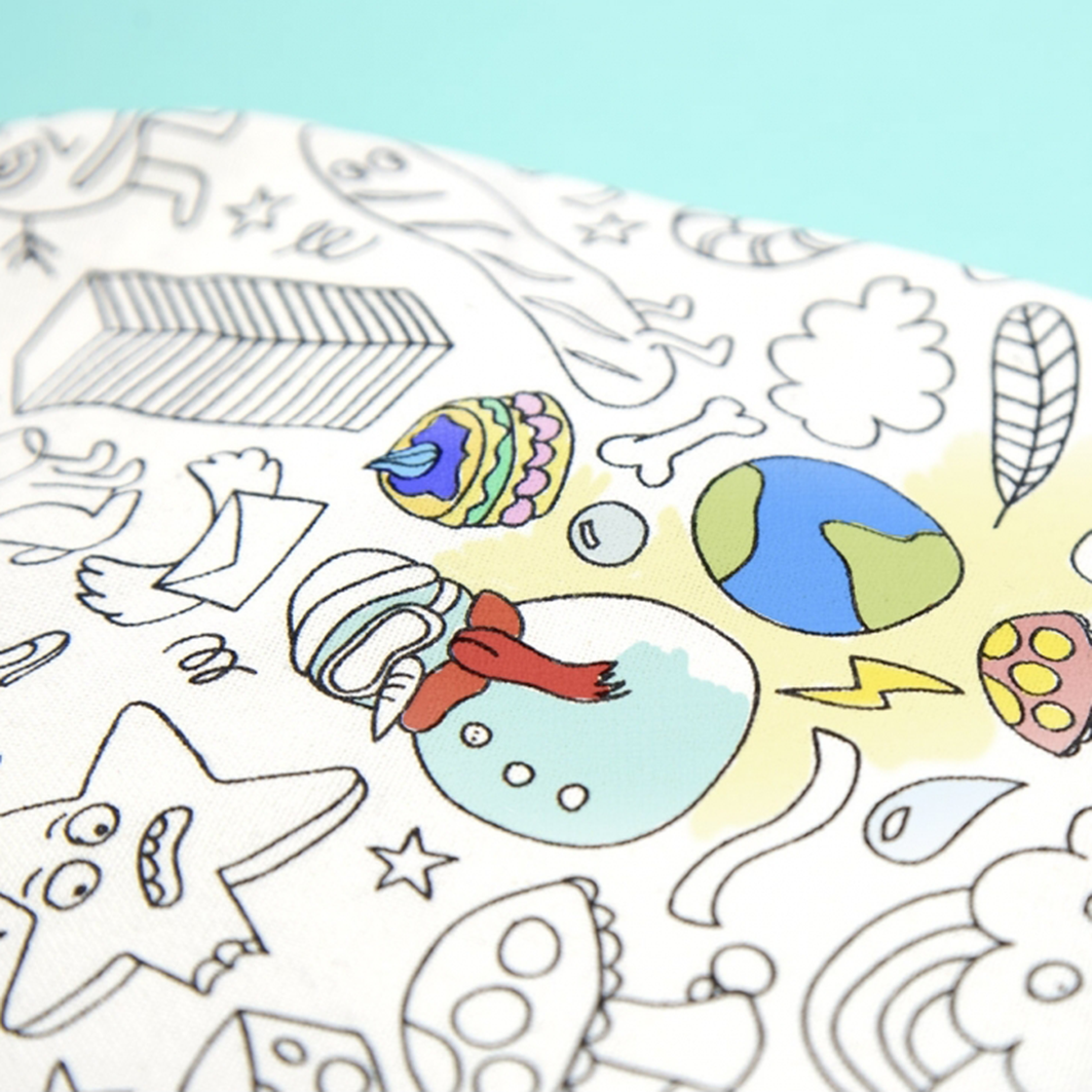 OMY France ~ Bum Bag Colouring Kit