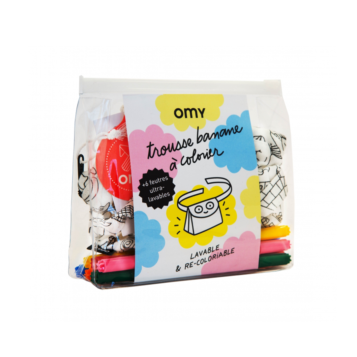 OMY France ~ Bum Bag Colouring Kit