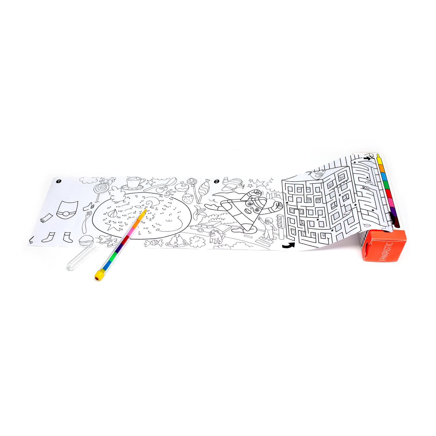 OMY France ~ Pocket Games & Colouring | Fantastic