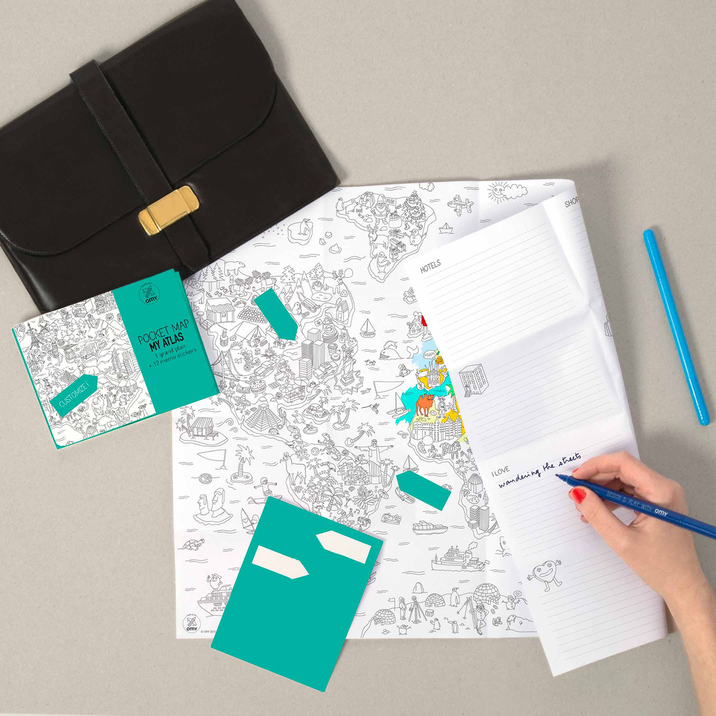 OMY France ~ Pocket Map | My Atlas