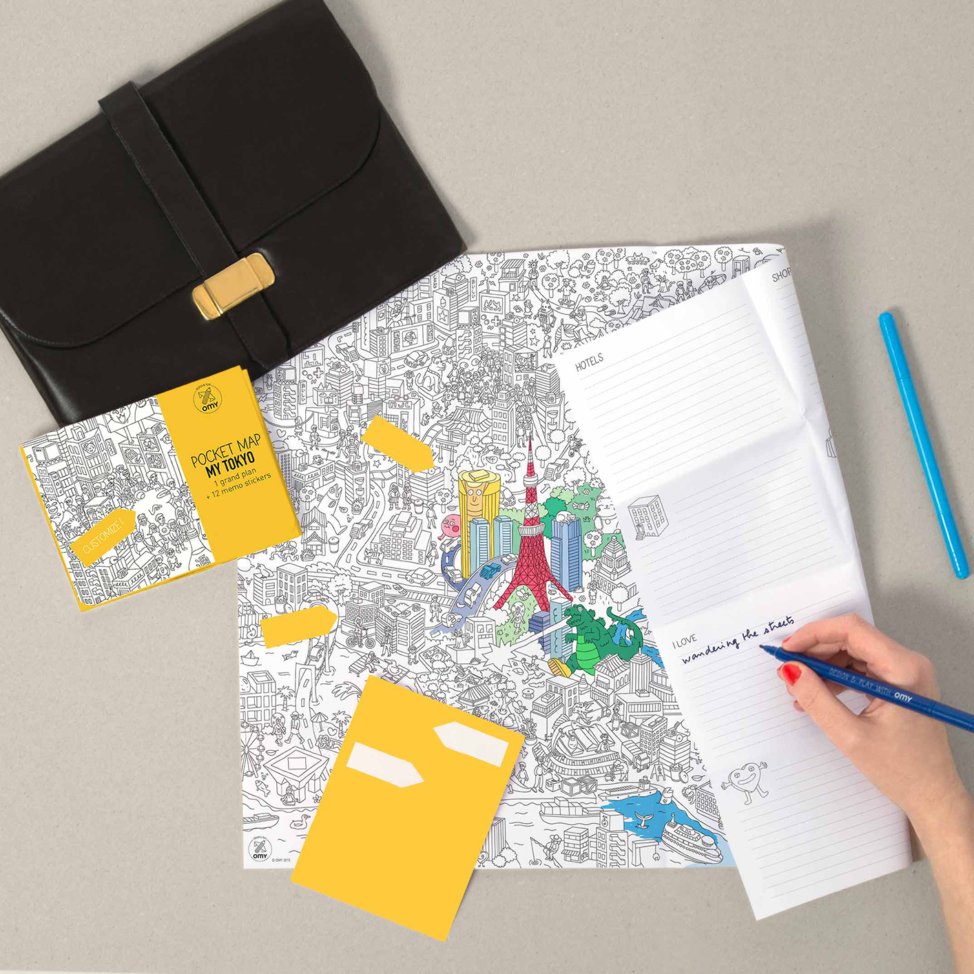 OMY France ~ Pocket Map | Tokyo