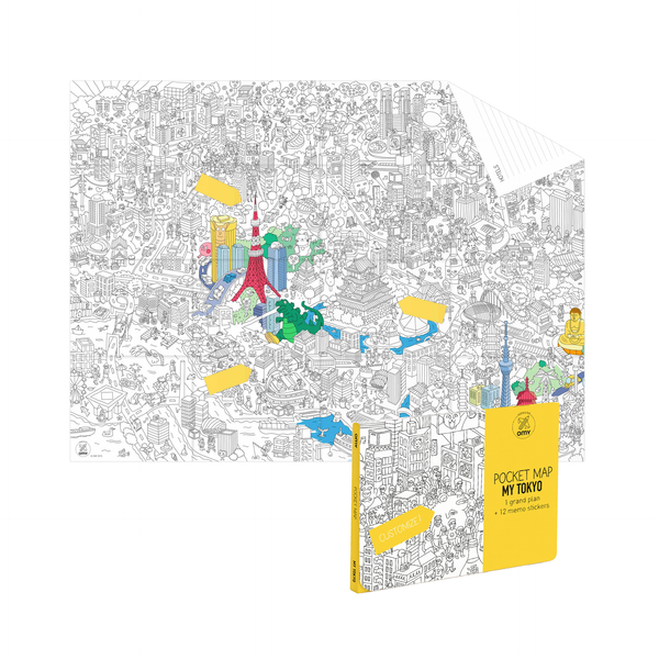 OMY France ~ Pocket Map | Tokyo