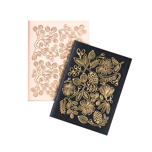 Gold Foil Notebook Set
