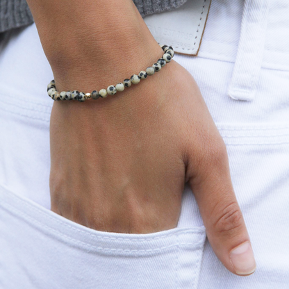 Dalmatian Jasper Bracelet