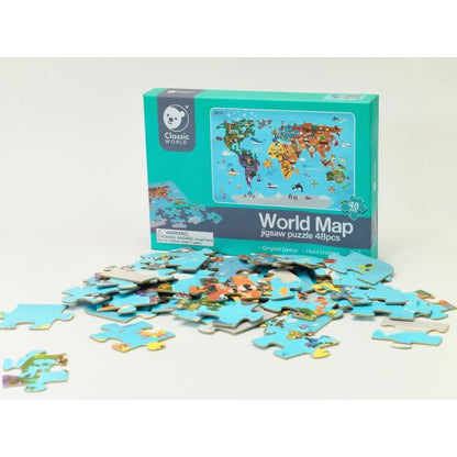 World Map Puzzle