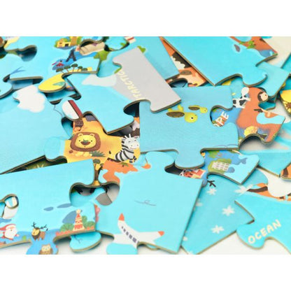 World Map Puzzle