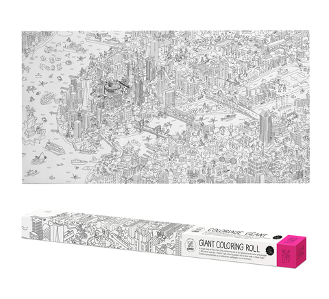 OMY France ~ Giant Colouring Roll XXL | New York