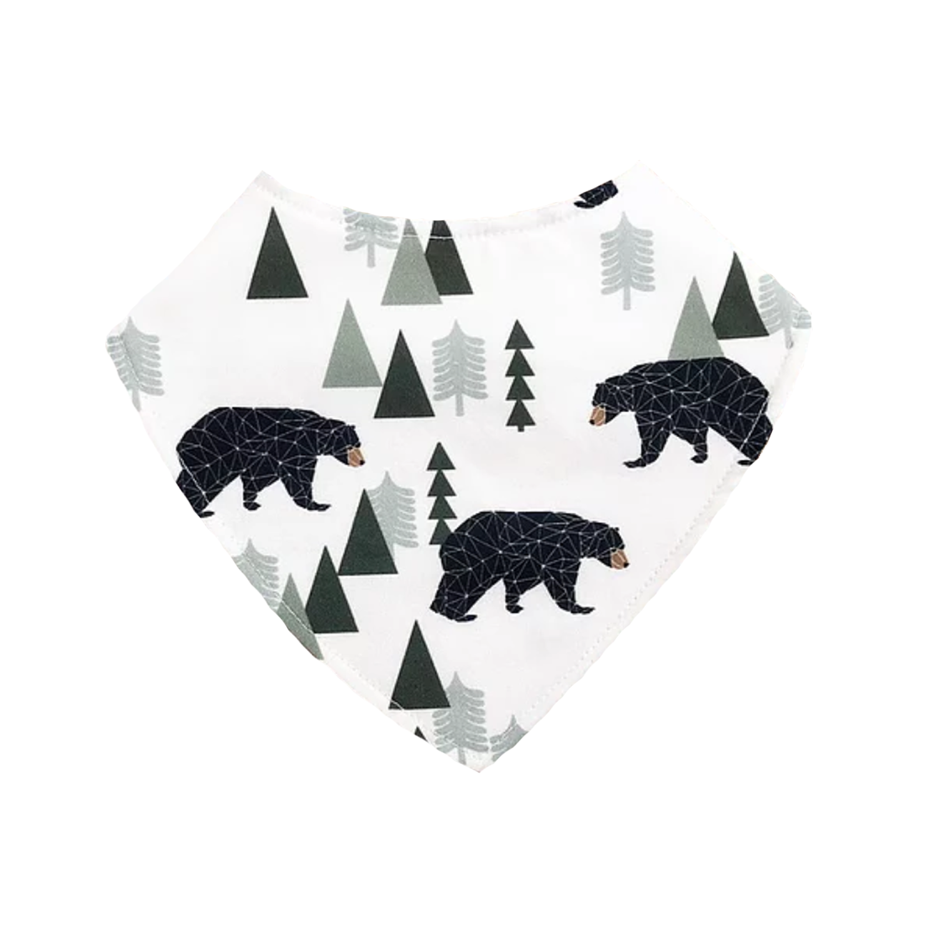 Dribble Bib | Bears & Trees