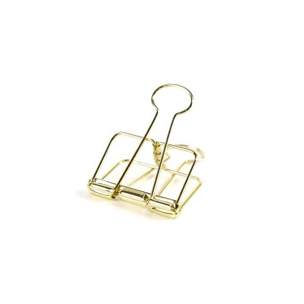 Gold Bulldog Clips - Large | Pack of 3