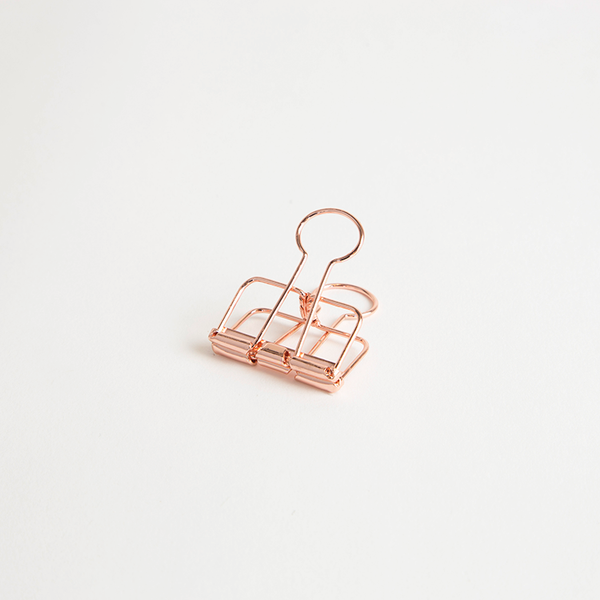 Copper Bulldog Clips - Small | Pack of 6