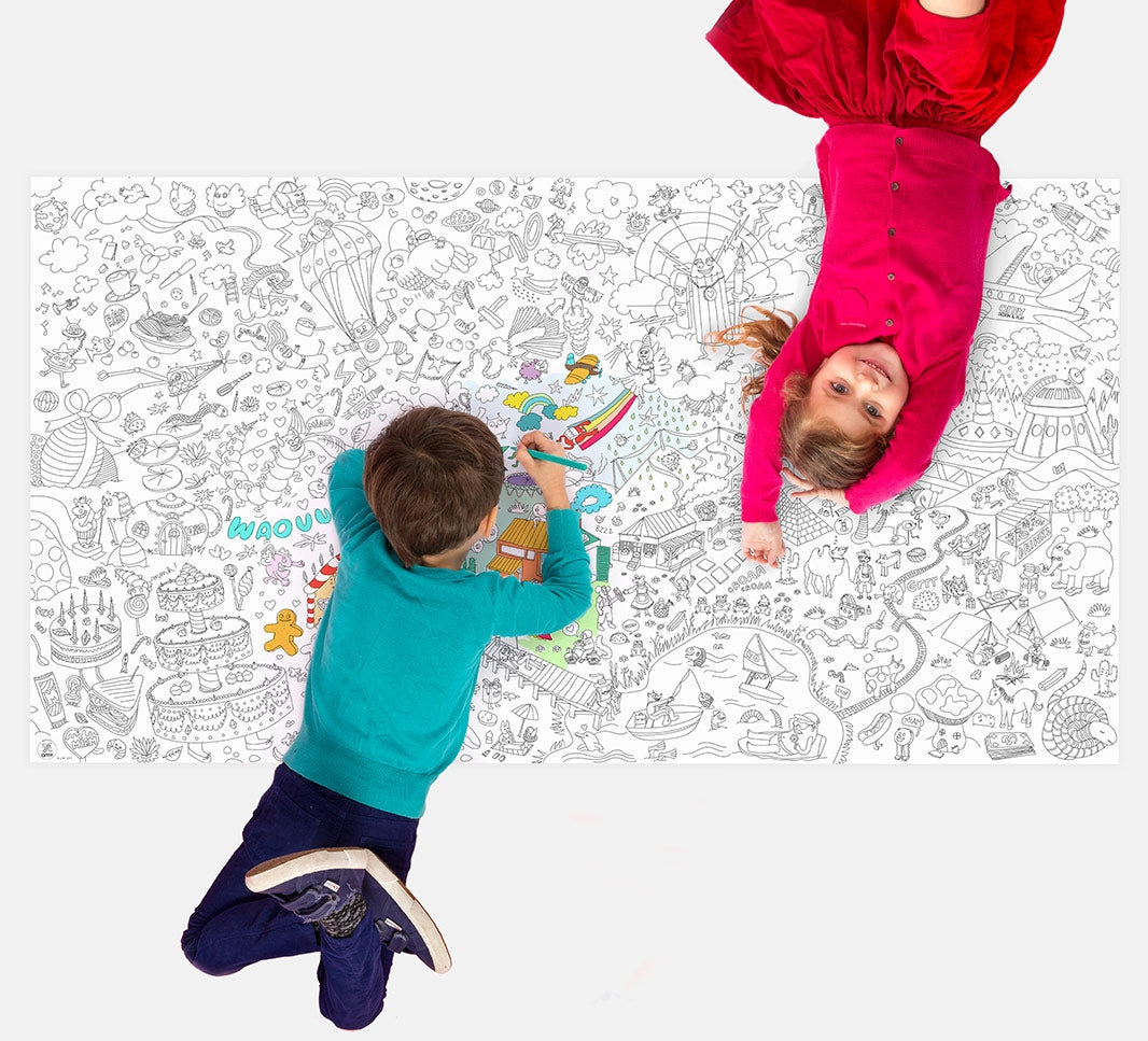OMY France ~ Giant Colouring Roll XXL | Fantastic