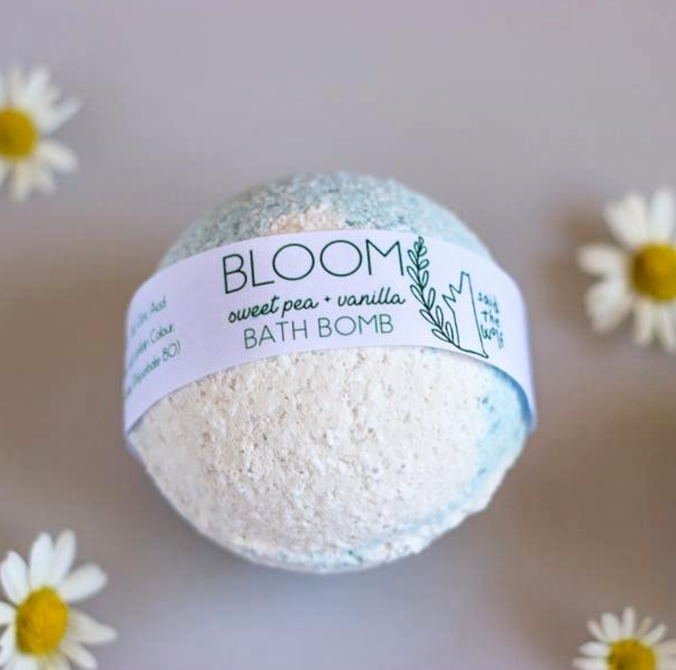 Bath Bomb | Bloom ~ Sweet Pea + Vanilla