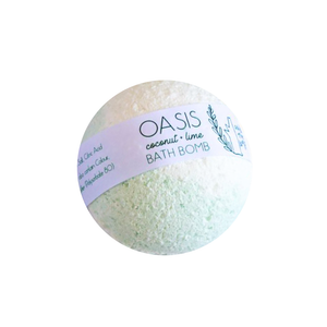 Bath Bomb | Oasis ~ Coconut + Lime