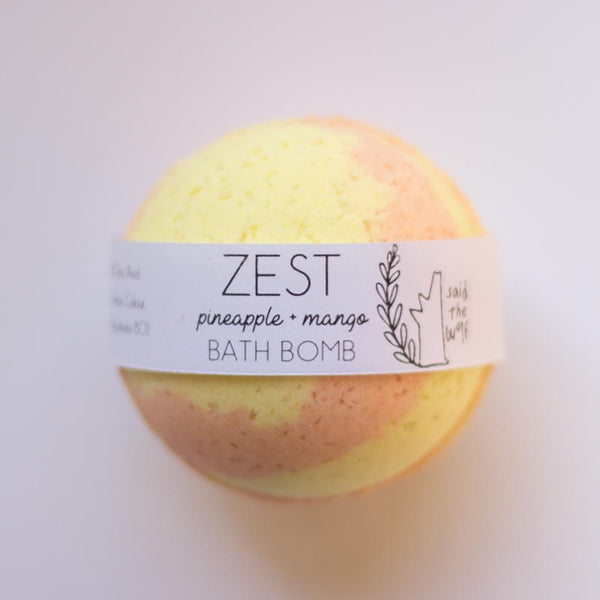 Bath Bomb | Zest ~ Pineapple + Mango